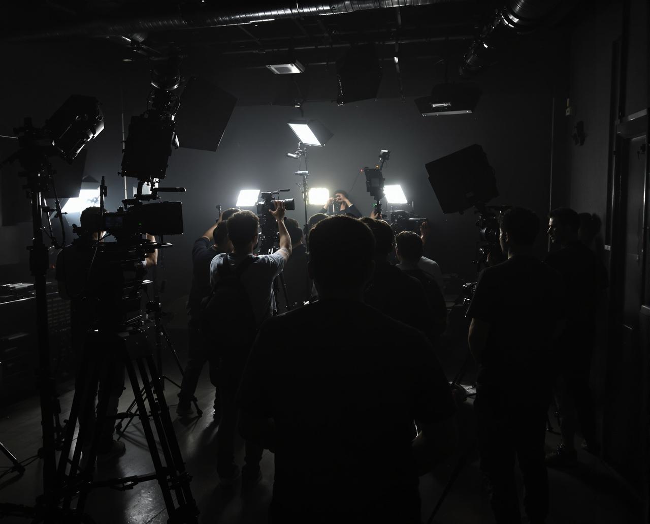 豆花视频制作现场